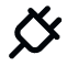 Plug Icon Black