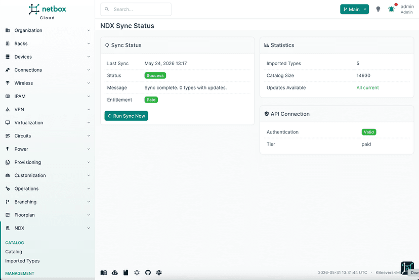 NetBox Data Exchange | NetBox Labs Docs