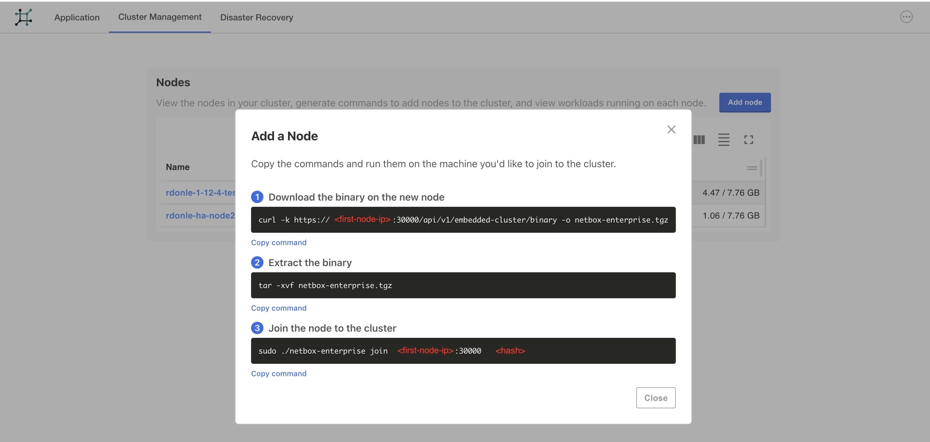 Add a Node