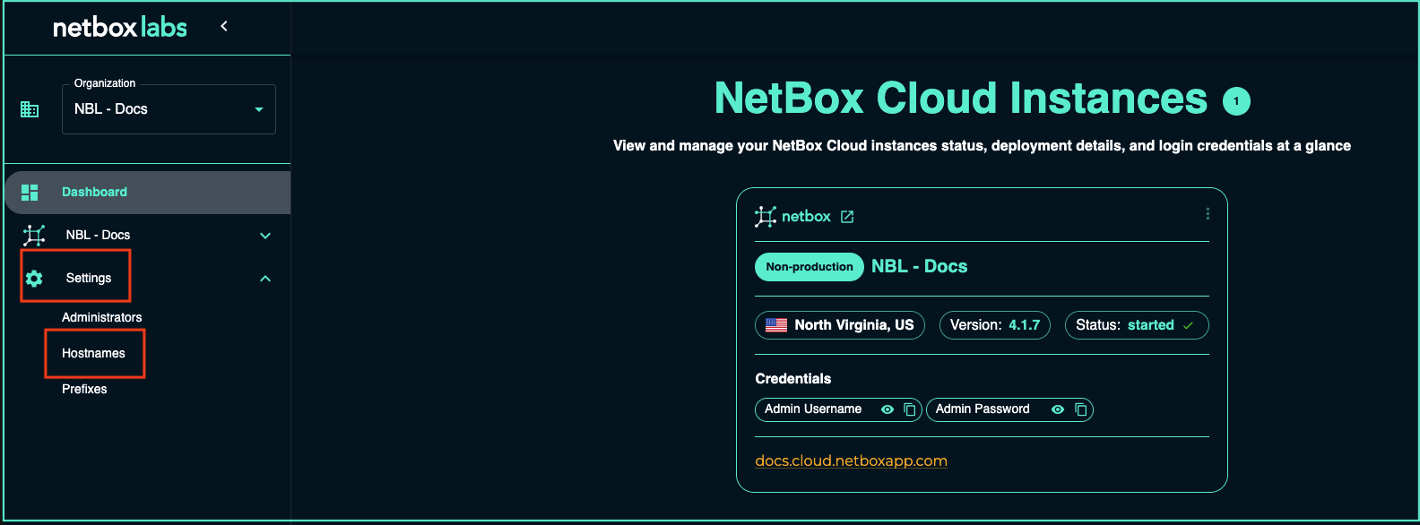 netbox labs console