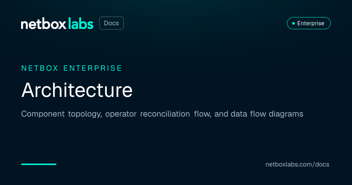 Architecture | NetBox Labs Docs