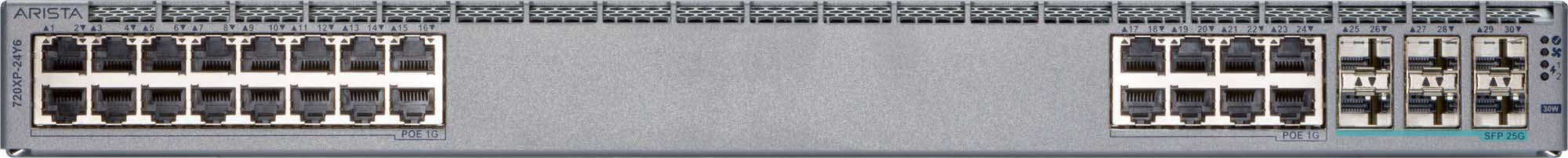 Arista CCS-720XP-24Y6-F front view