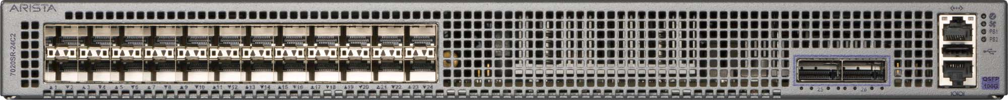 Arista DCS-7020SR-24C2-F front view
