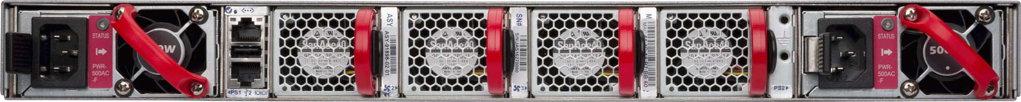 Arista DCS-7020TR-48-F rear view