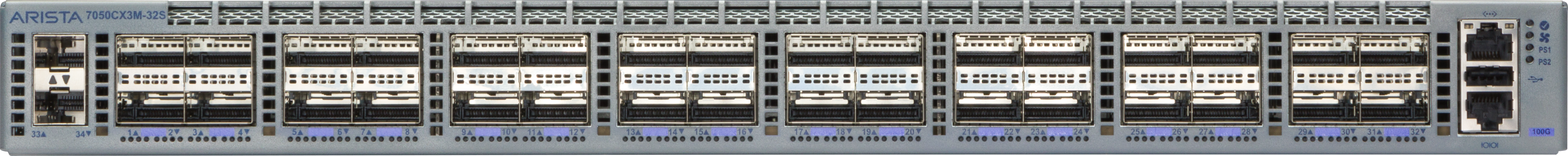 Arista DCS-7050CX3M-32S-R front view