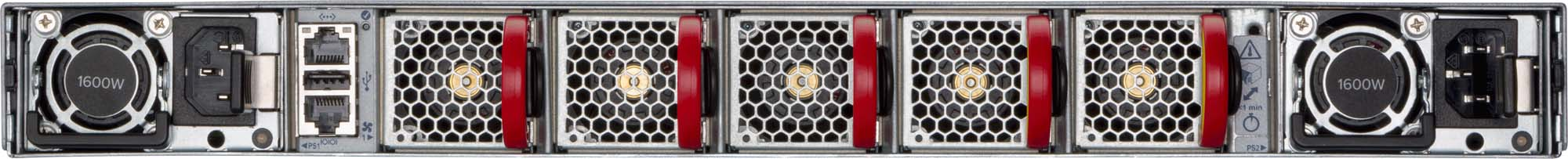 Arista DCS-7050PX4-32S-F rear view