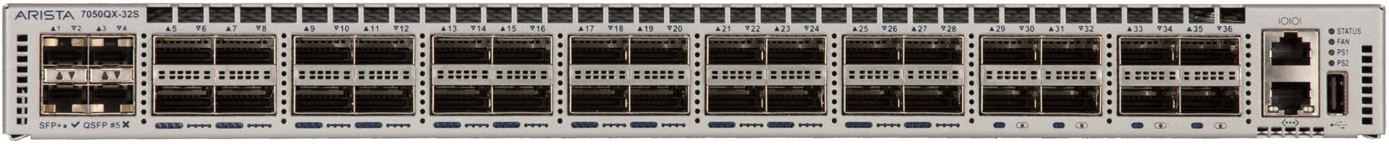 Arista DCS-7050QX-32S front view