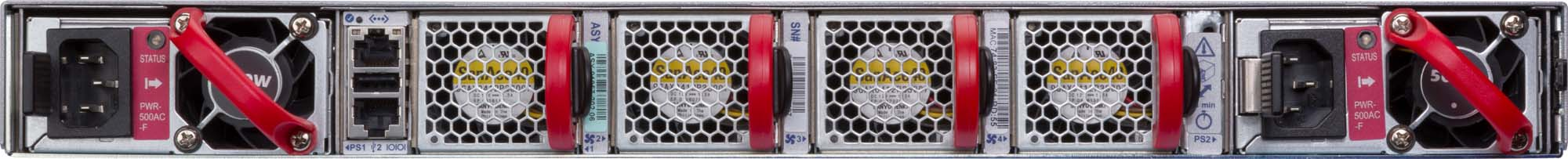 Arista DCS-7050SX3-48YC12-F rear view
