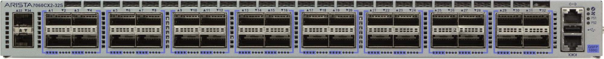 Arista DCS-7060CX2-32S-F front view