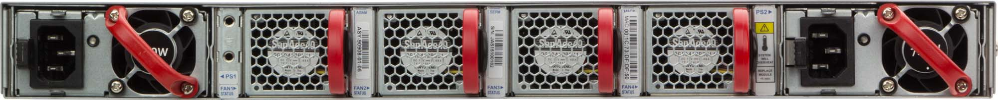 Arista DCS-7060CX2-32S-F rear view