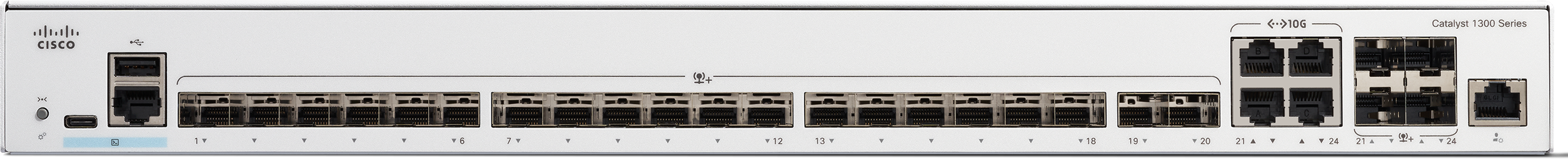 Cisco Catalyst 1300-24XS front view