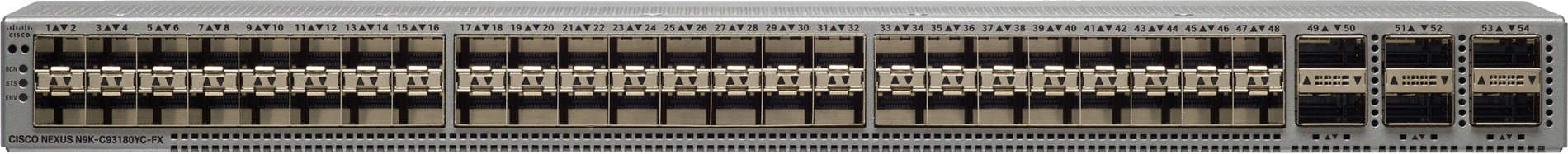 Cisco Nexus 93180YC-FX3 front view