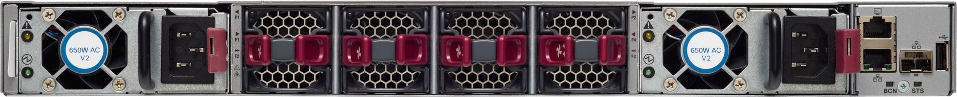 Cisco Nexus 93180YC-FX3 rear view