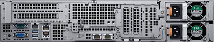 Dell PowerEdge R7515 rear view