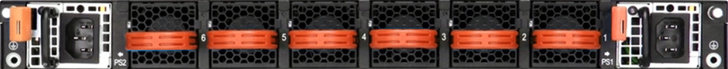 Edgecore AS7326-56X-O-AC-F rear view