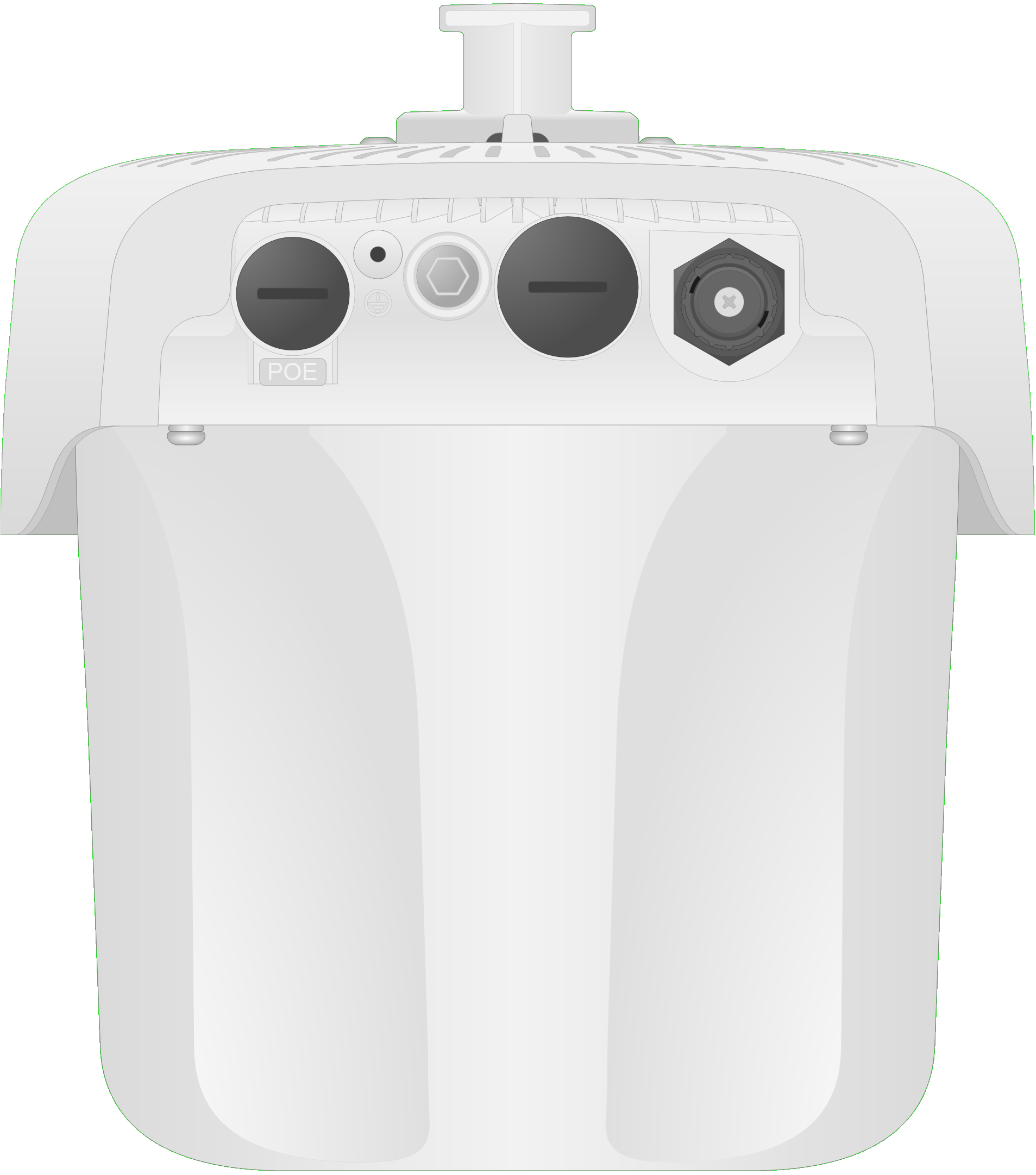 HPE Aruba AP-375 rear view