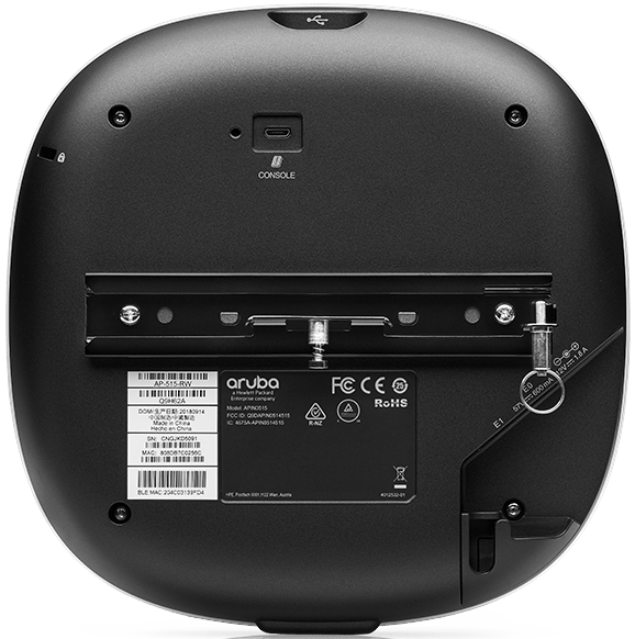 HPE Aruba IAP-515 rear view