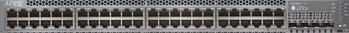 Juniper EX2300-48P front view