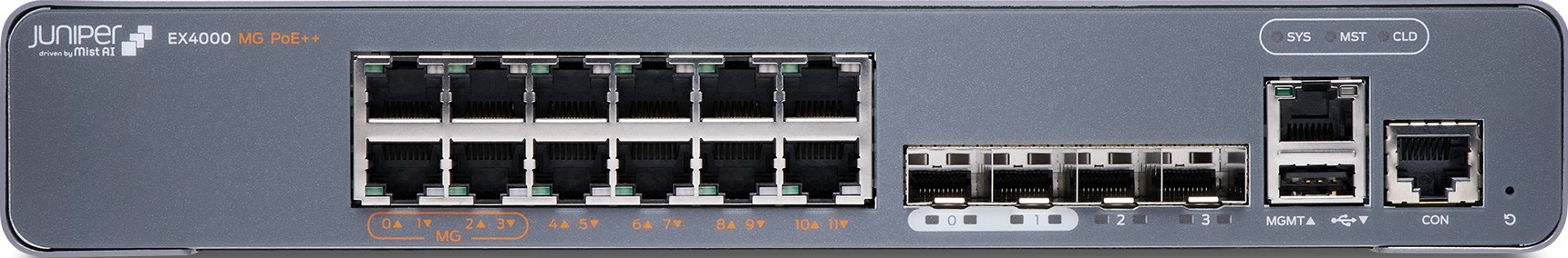 Juniper EX4000-12MP front view