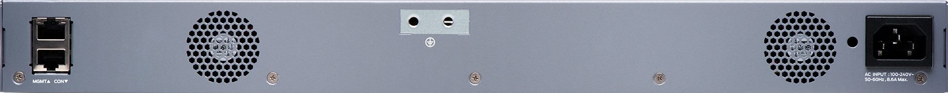 Juniper EX4000-24MP rear view