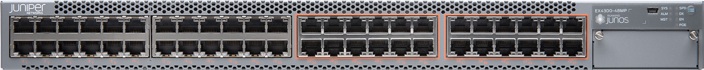 Juniper EX4300-48MP front view