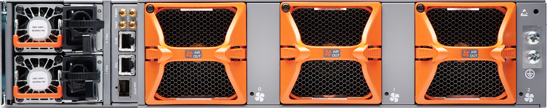 Juniper MX304 rear view