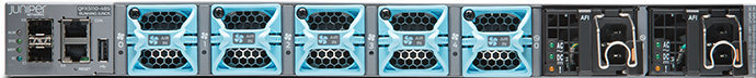 Juniper QFX5110-48S-AFI rear view