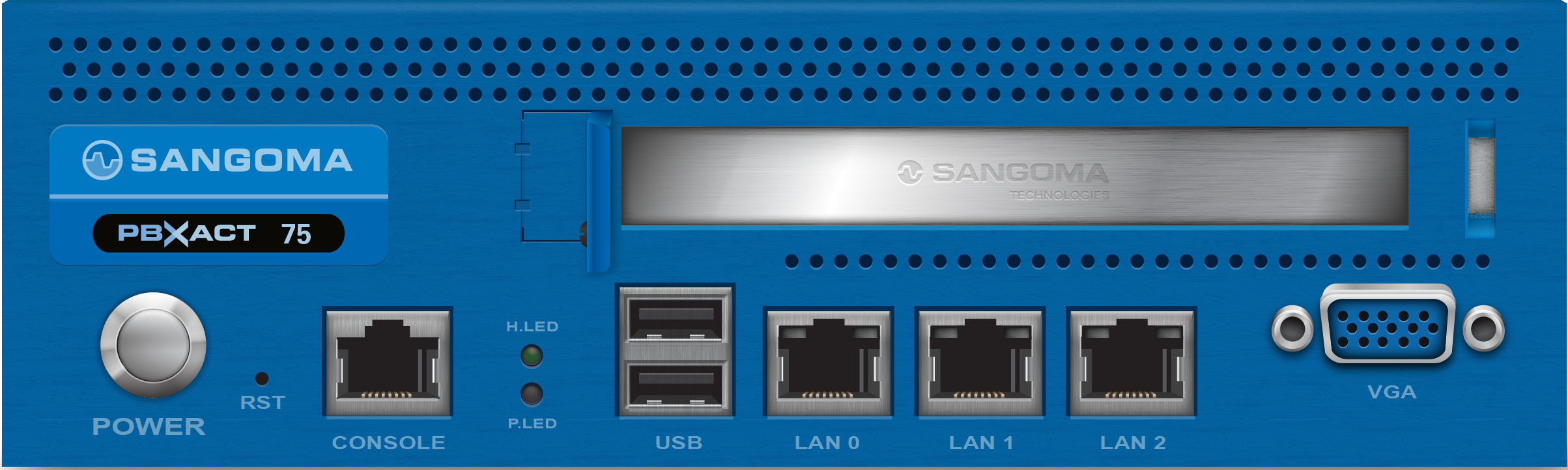 Sangoma PBXact 75 front view
